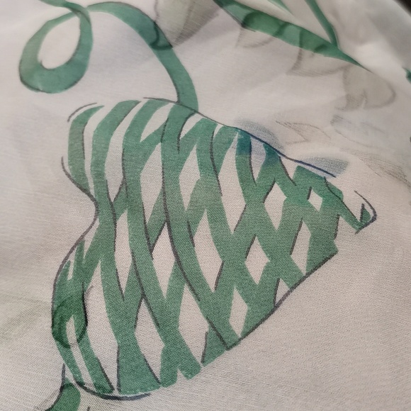 Nina Ricci Vintage Silk Scarf - Picture 8 of 9